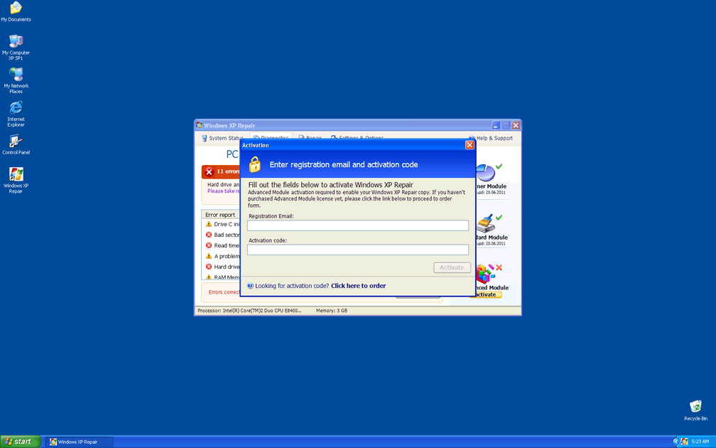 Windows XP Repair Automatic Detection Tool (Recommended)